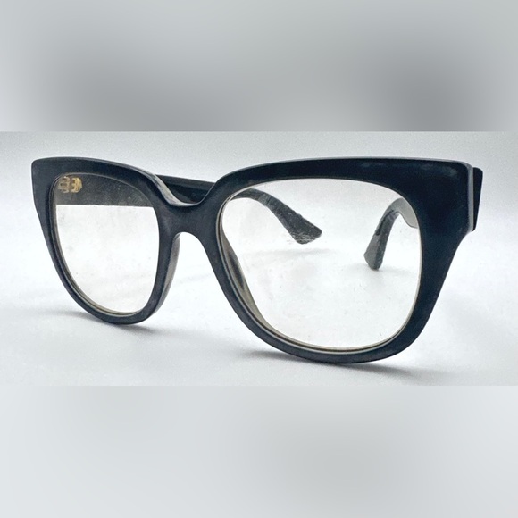 Gucci GG00370 Black Oval Sunglasses Frames Only - Picture 2 of 8